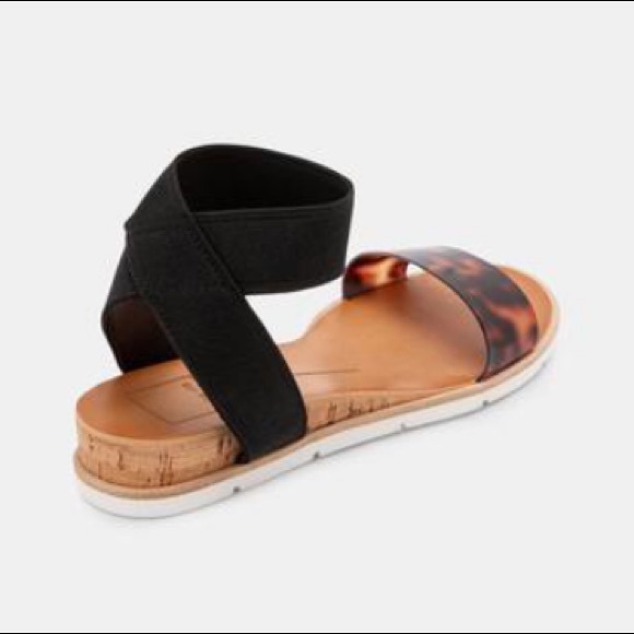 Dolce Vita Cork Wedge Sandals - Picture 3 of 6